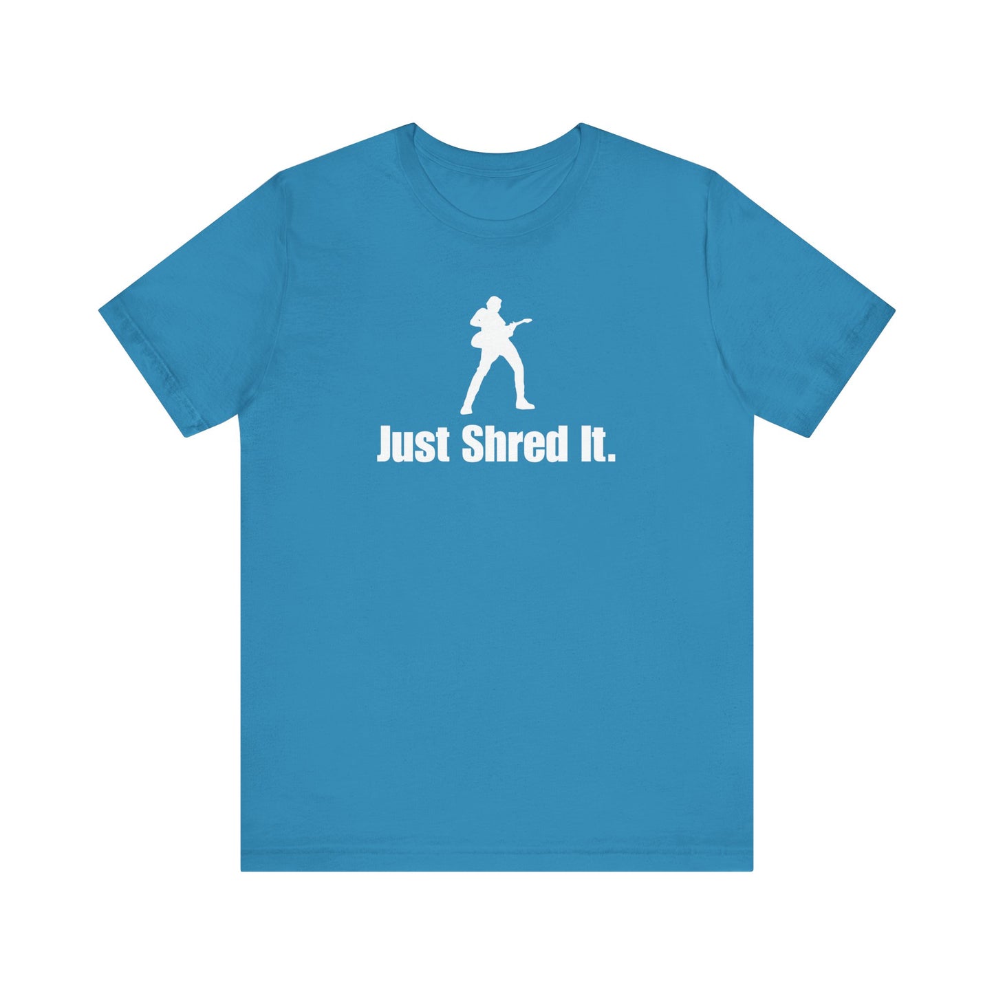 Music Lover's Unisex Tee - Just Shred It, Concert Shirt, Band Merch, Gift for Musicians, Rock T-Shirt