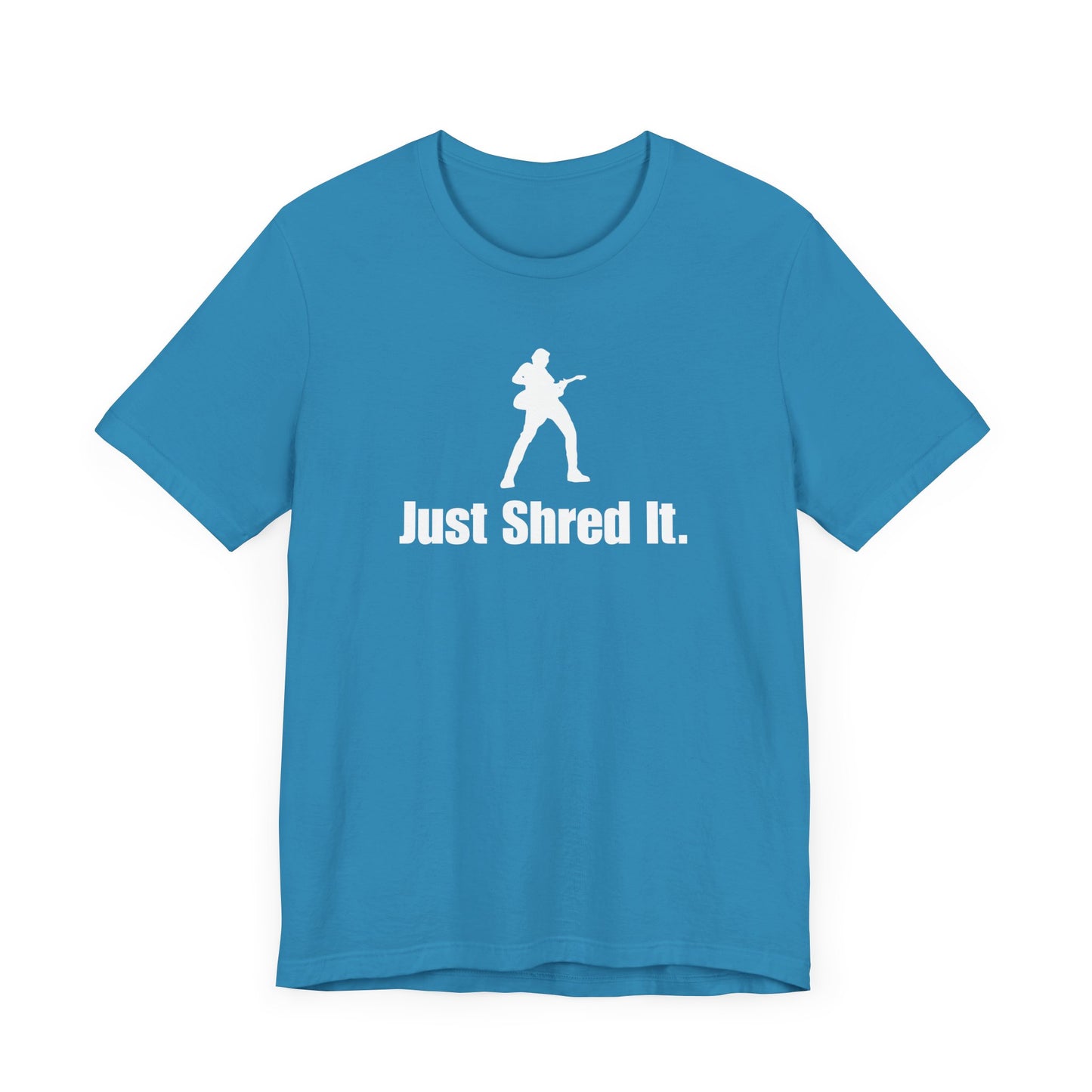 Music Lover's Unisex Tee - Just Shred It, Concert Shirt, Band Merch, Gift for Musicians, Rock T-Shirt