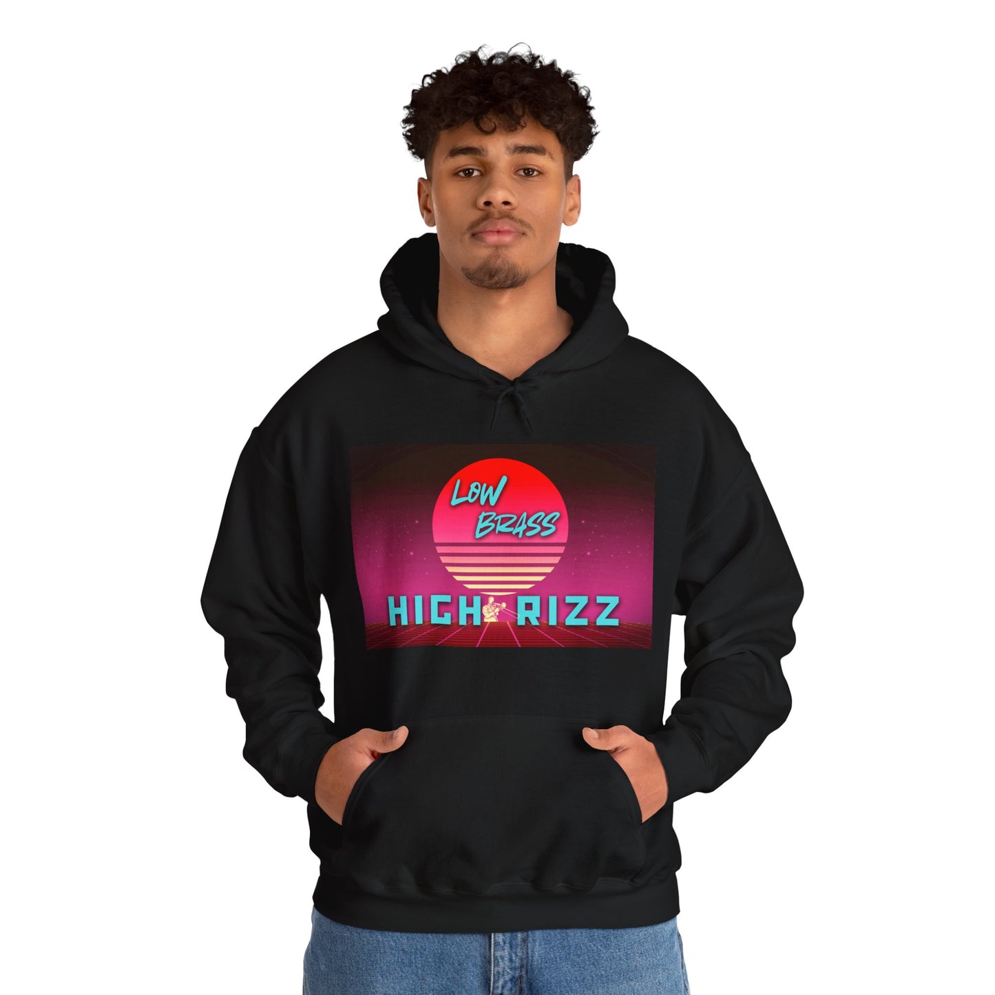 Retro Music-Inspired Hoodie - Unisex Heavy Blend Sweatshirt, Cozy Gift for Musicians, Concerts, Festivals, and Parties