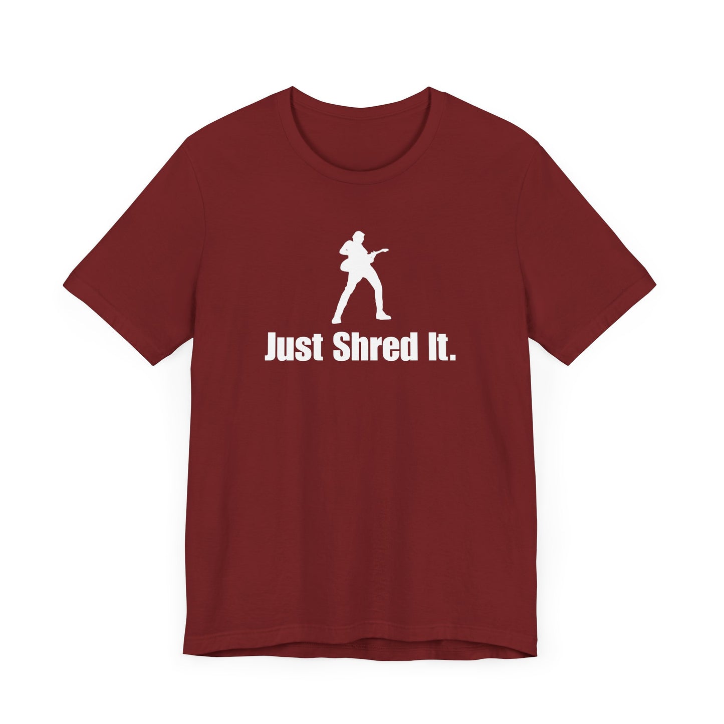 Music Lover's Unisex Tee - Just Shred It, Concert Shirt, Band Merch, Gift for Musicians, Rock T-Shirt