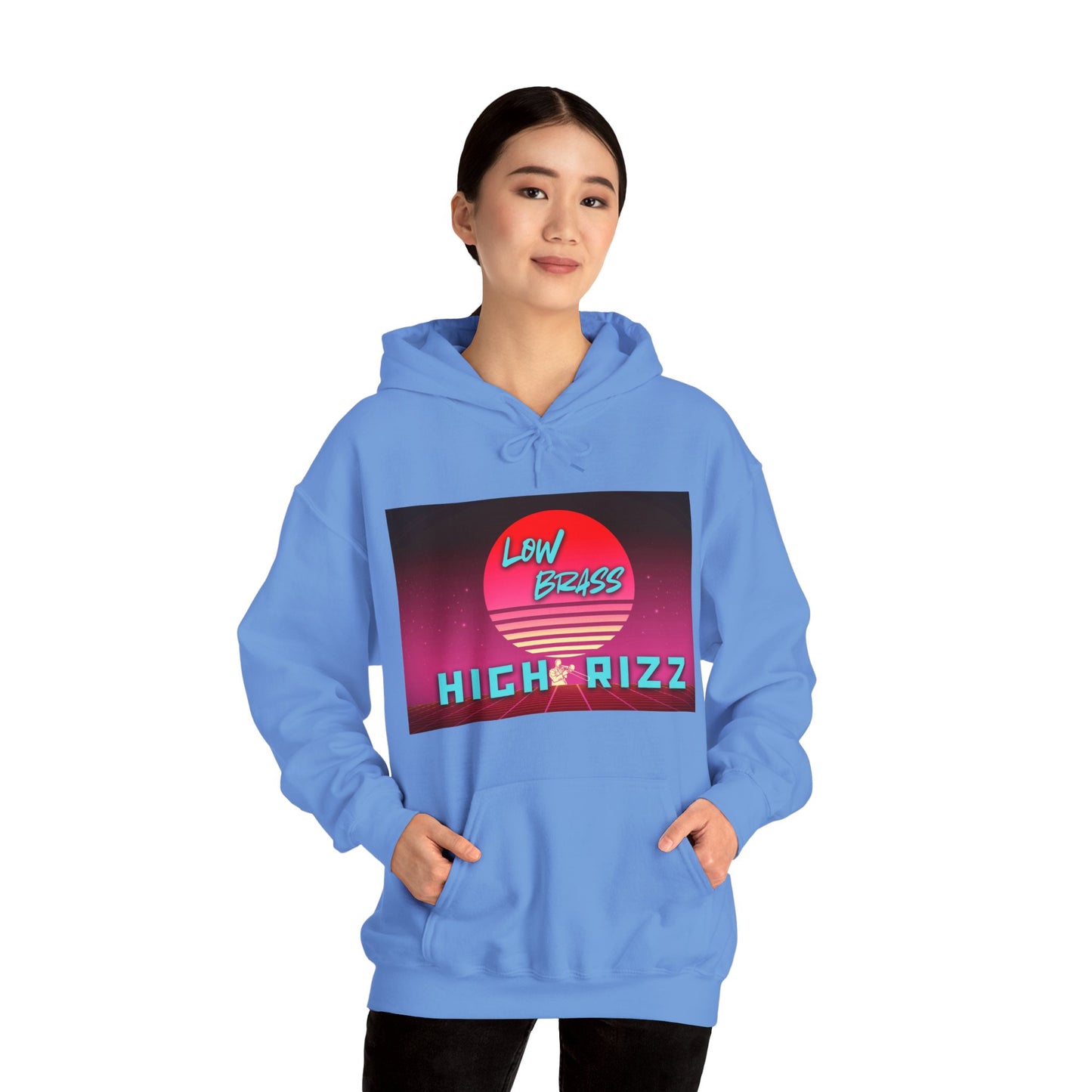 Retro Music-Inspired Hoodie - Unisex Heavy Blend Sweatshirt, Cozy Gift for Musicians, Concerts, Festivals, and Parties