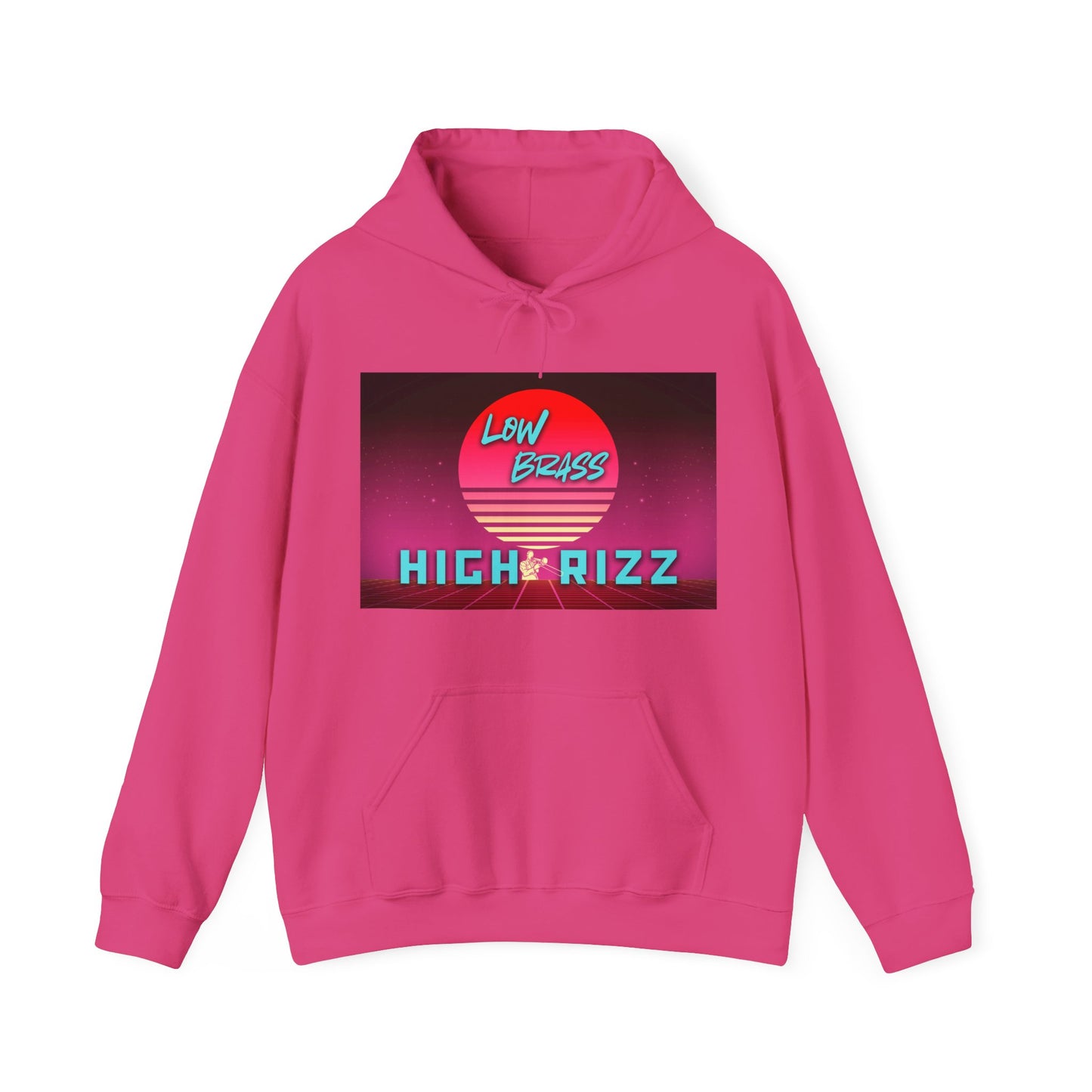 Retro Music-Inspired Hoodie - Unisex Heavy Blend Sweatshirt, Cozy Gift for Musicians, Concerts, Festivals, and Parties