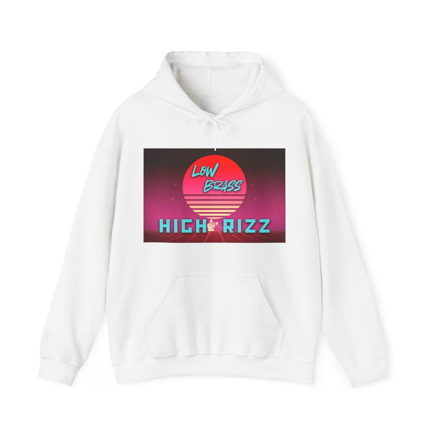Retro Music-Inspired Hoodie - Unisex Heavy Blend Sweatshirt, Cozy Gift for Musicians, Concerts, Festivals, and Parties