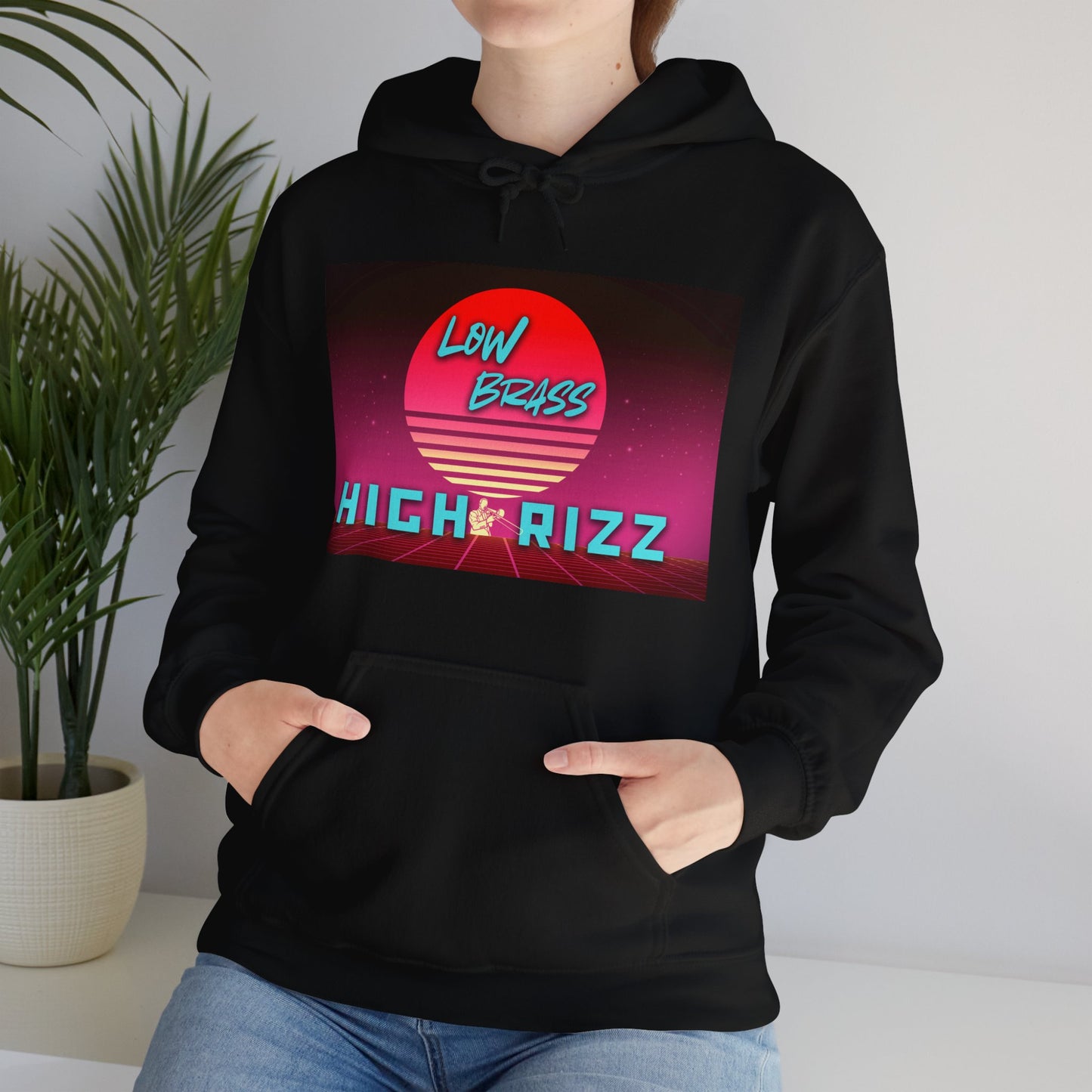 Retro Music-Inspired Hoodie - Unisex Heavy Blend Sweatshirt, Cozy Gift for Musicians, Concerts, Festivals, and Parties