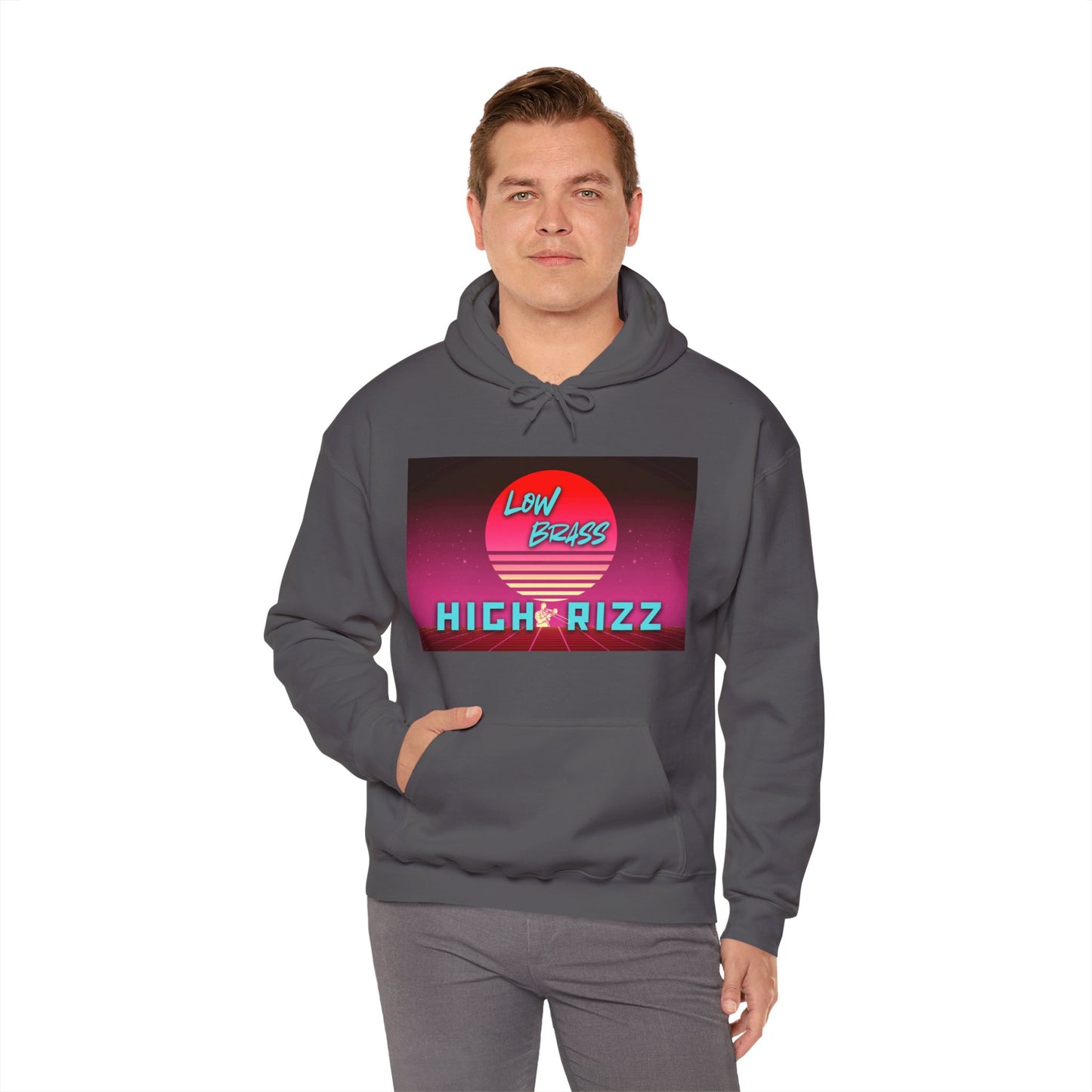 Retro Music-Inspired Hoodie - Unisex Heavy Blend Sweatshirt, Cozy Gift for Musicians, Concerts, Festivals, and Parties
