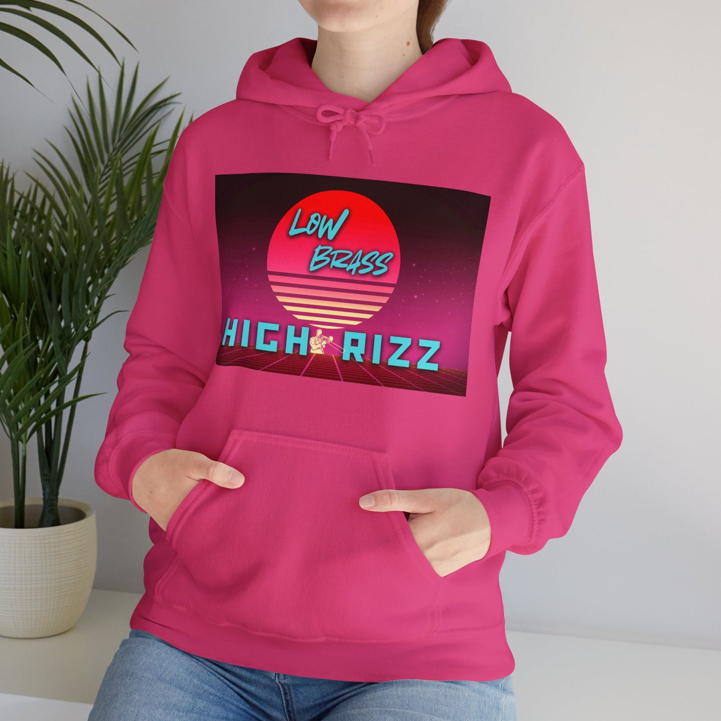 Retro Music-Inspired Hoodie - Unisex Heavy Blend Sweatshirt, Cozy Gift for Musicians, Concerts, Festivals, and Parties