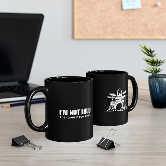 Drummer Black Mug - Perfect for Musicians, Gifts for Music Lovers, Coffee Lovers, Band Merch, Drum Enthusiast