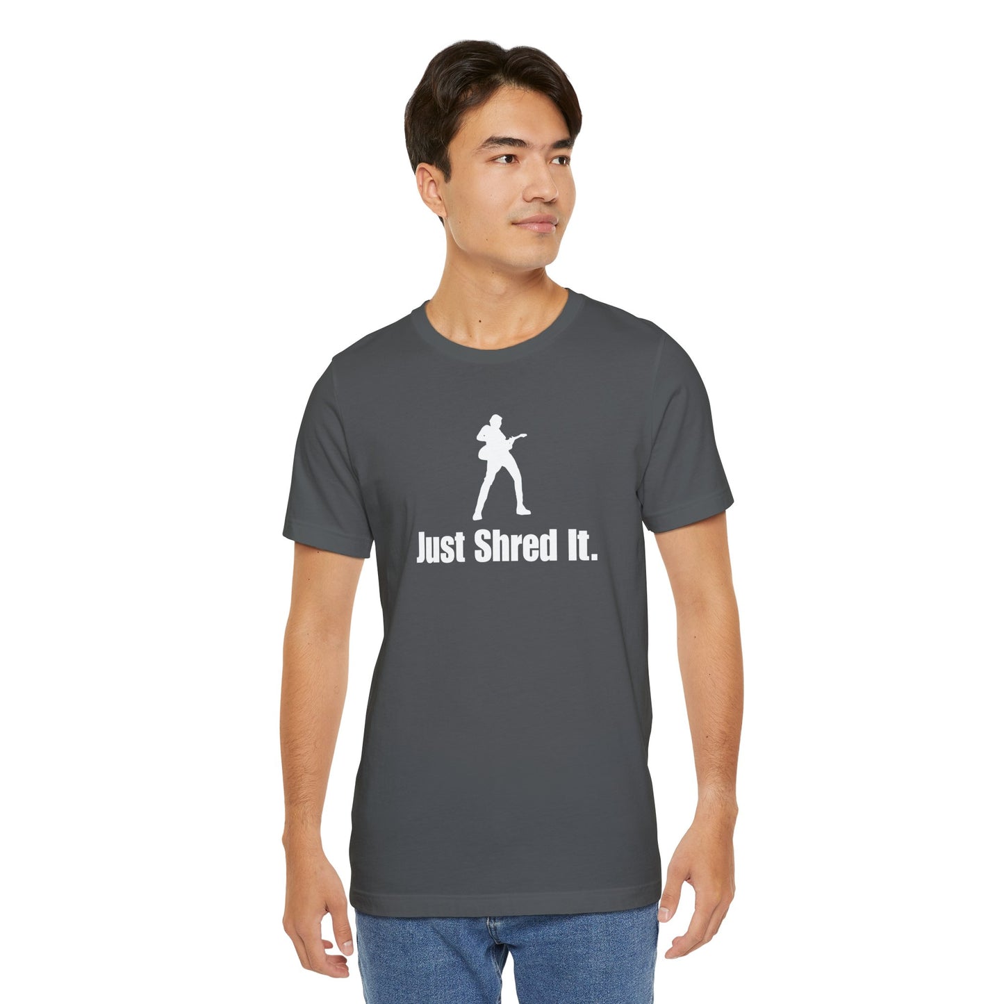 Music Lover's Unisex Tee - Just Shred It, Concert Shirt, Band Merch, Gift for Musicians, Rock T-Shirt