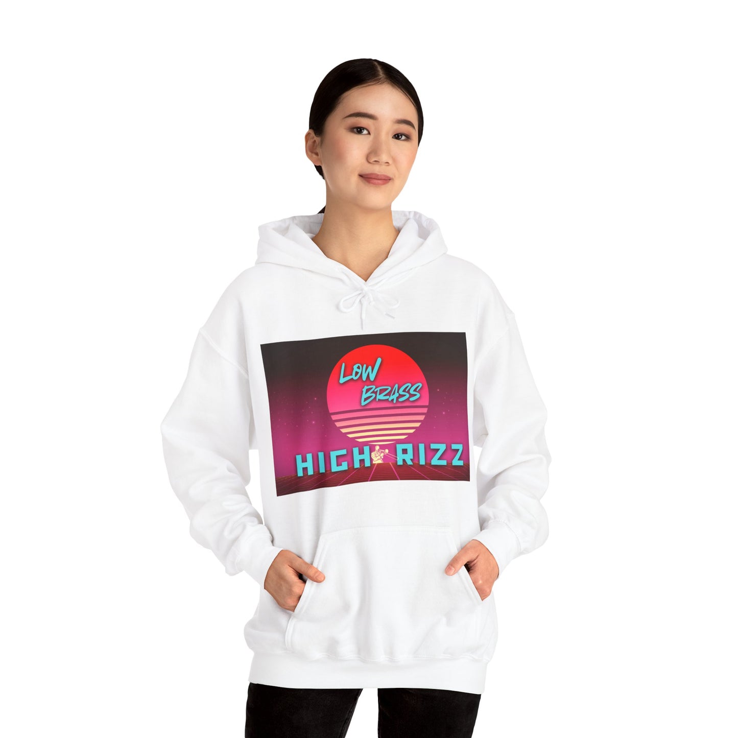 Retro Music-Inspired Hoodie - Unisex Heavy Blend Sweatshirt, Cozy Gift for Musicians, Concerts, Festivals, and Parties