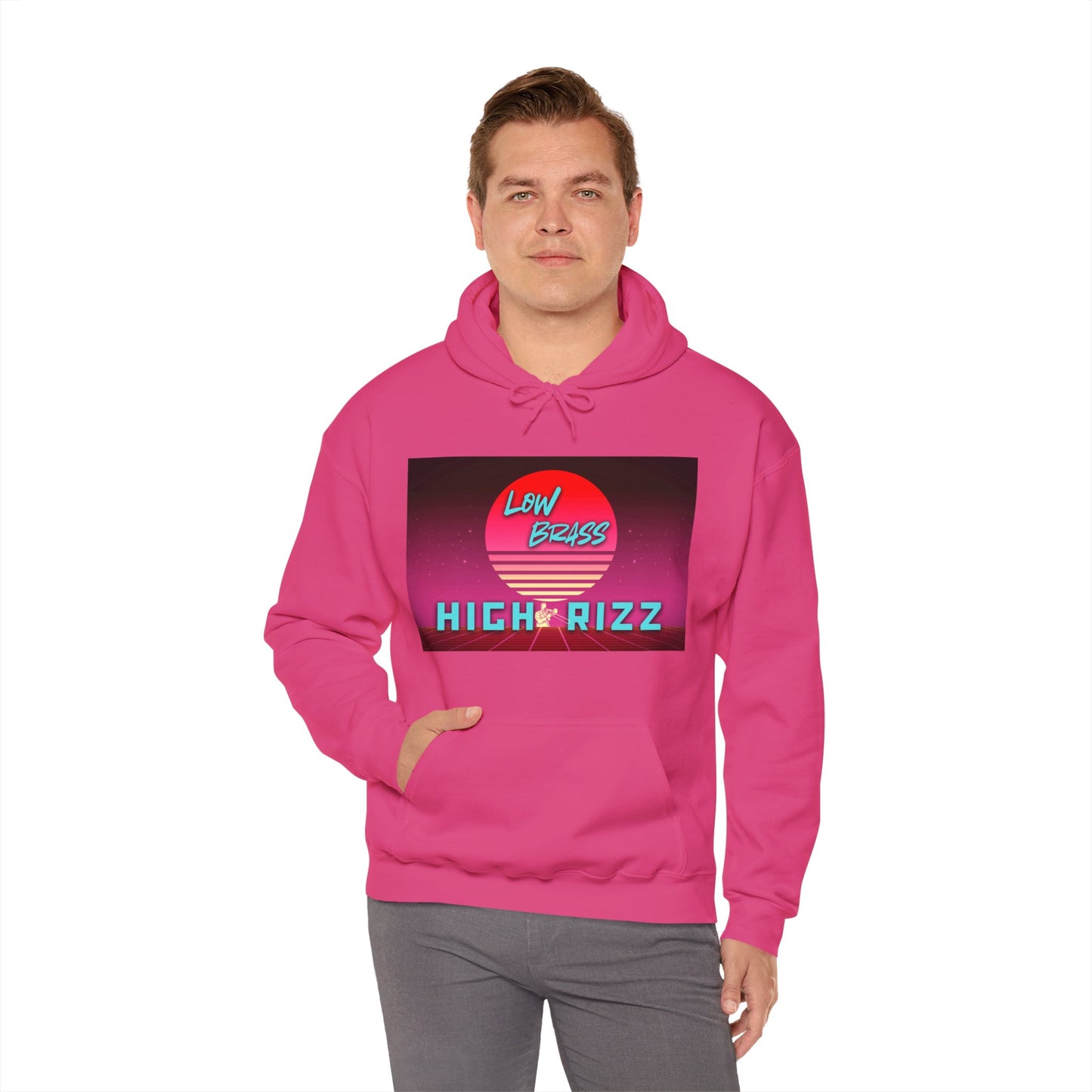 Retro Music-Inspired Hoodie - Unisex Heavy Blend Sweatshirt, Cozy Gift for Musicians, Concerts, Festivals, and Parties