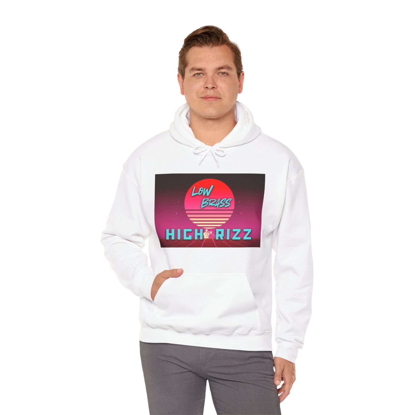 Retro Music-Inspired Hoodie - Unisex Heavy Blend Sweatshirt, Cozy Gift for Musicians, Concerts, Festivals, and Parties