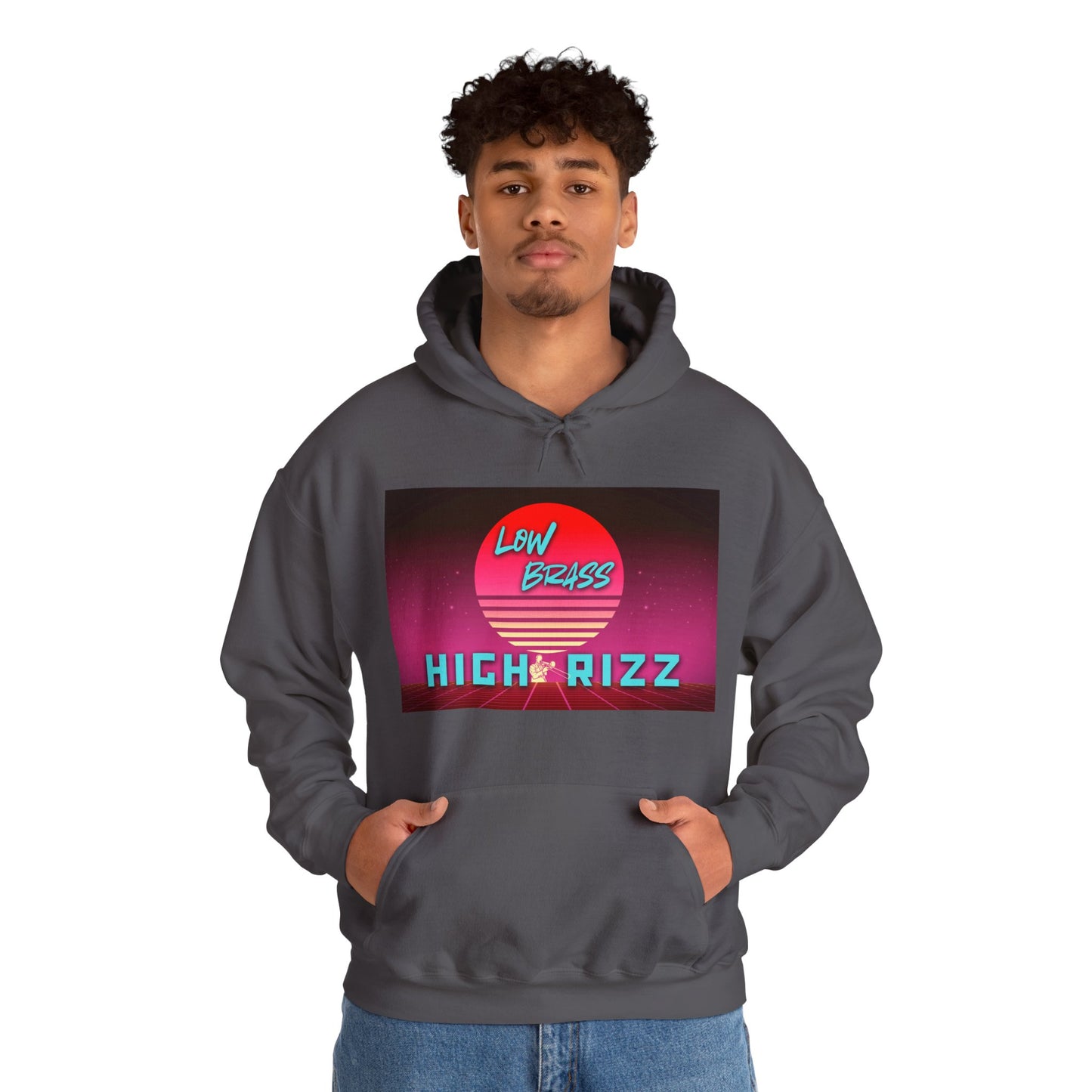 Retro Music-Inspired Hoodie - Unisex Heavy Blend Sweatshirt, Cozy Gift for Musicians, Concerts, Festivals, and Parties