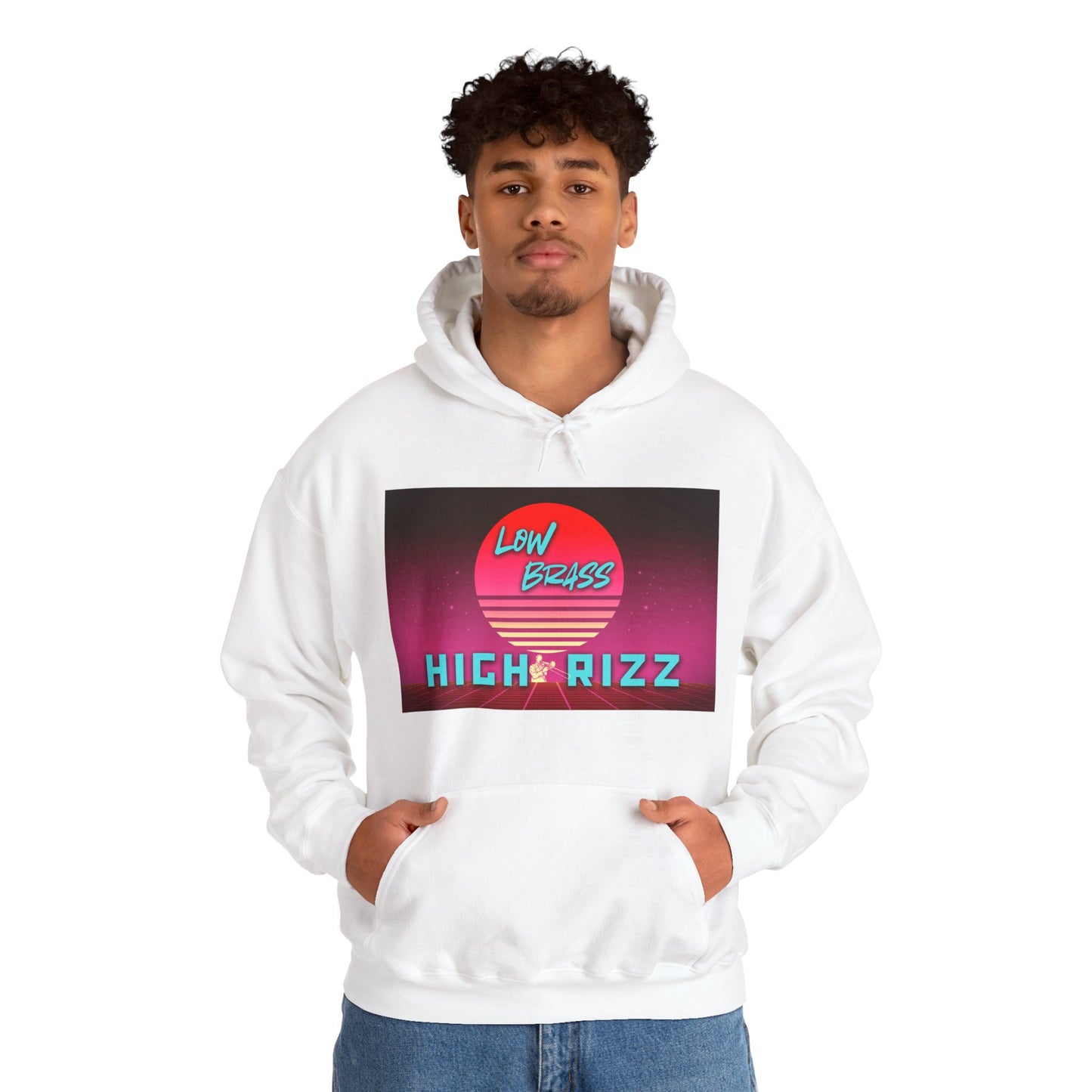 Retro Music-Inspired Hoodie - Unisex Heavy Blend Sweatshirt, Cozy Gift for Musicians, Concerts, Festivals, and Parties