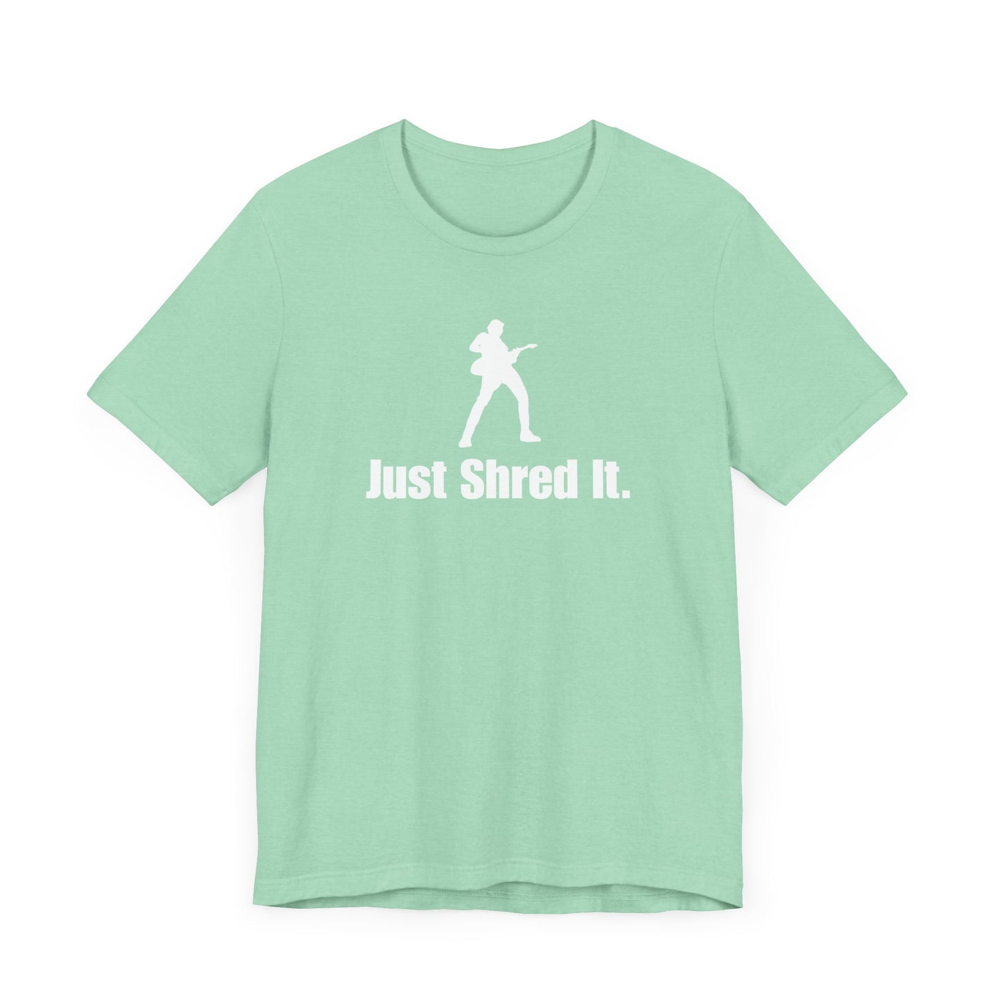 Music Lover's Unisex Tee - Just Shred It, Concert Shirt, Band Merch, Gift for Musicians, Rock T-Shirt