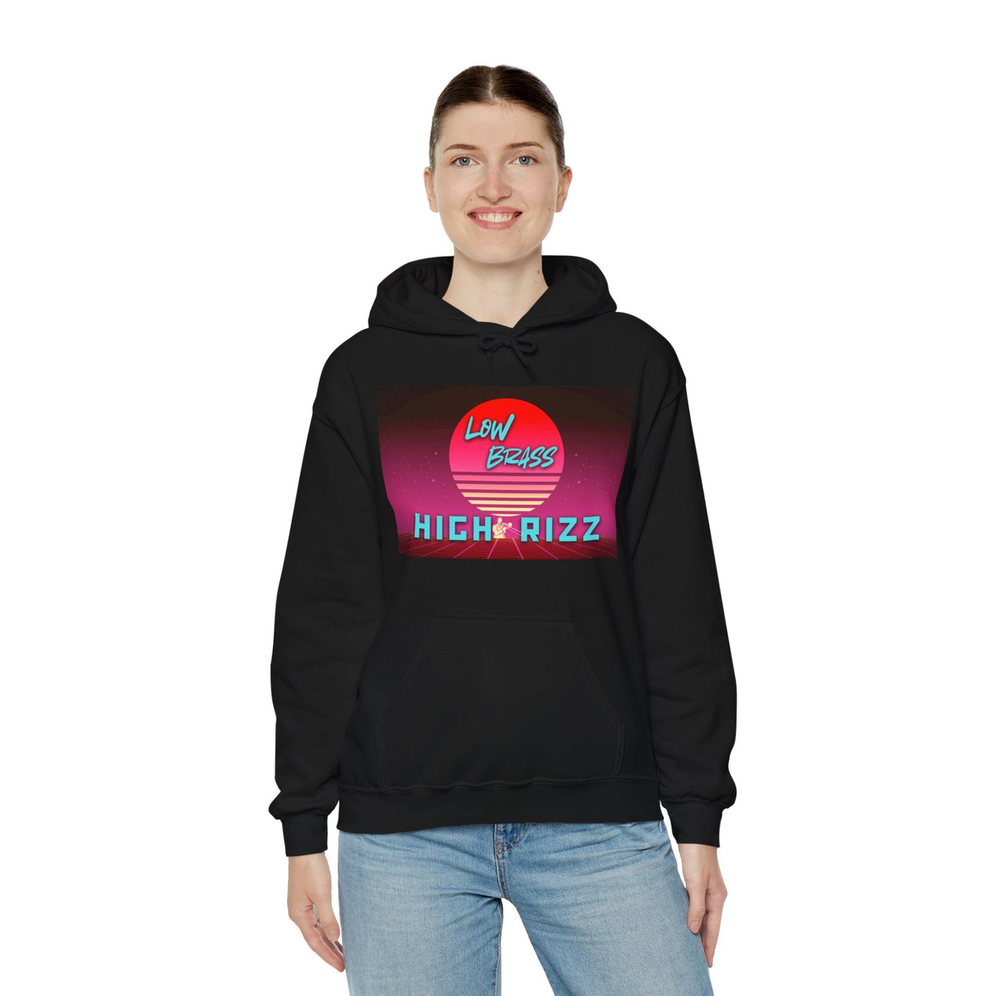 Retro Music-Inspired Hoodie - Unisex Heavy Blend Sweatshirt, Cozy Gift for Musicians, Concerts, Festivals, and Parties