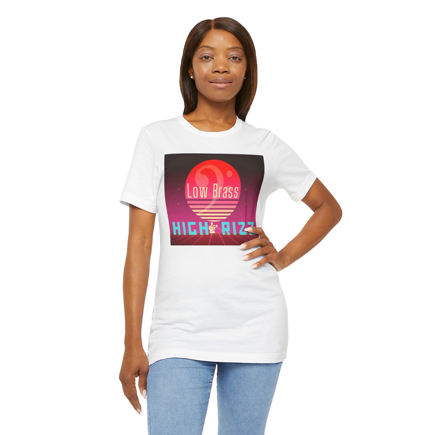 Retro Music Festival Unisex Tee – Low Brass High Rizz