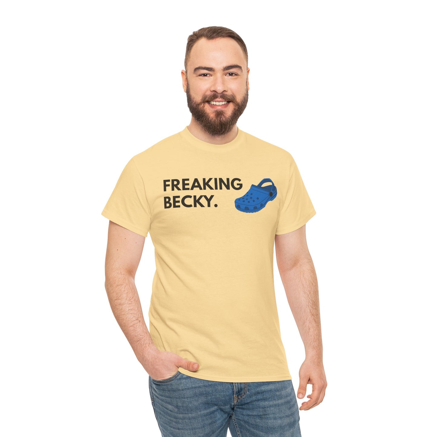 Freaking Becky Funny T-shirt | Kim The Gorilla Official Merch