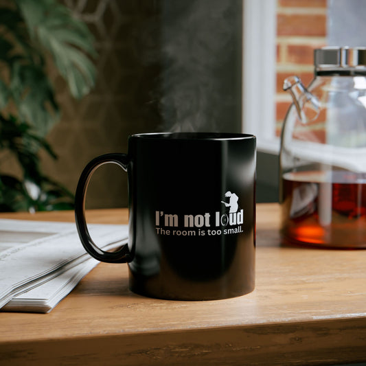 Rockstar Black Mug for Music Lovers - Perfect Gift for Musicians, Coffee Lovers, Birthday, Christmas, Band Merchandise