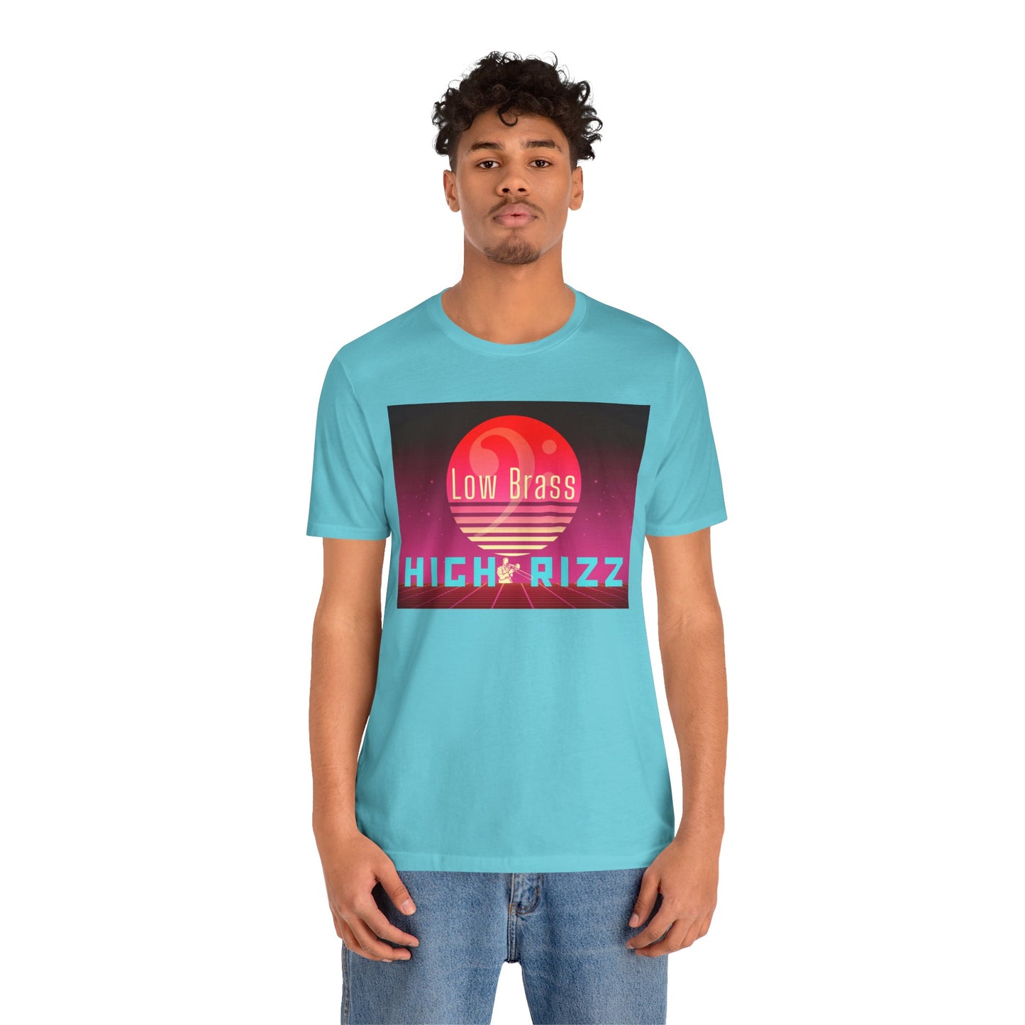 Retro Music Festival Unisex Tee – Low Brass High Rizz