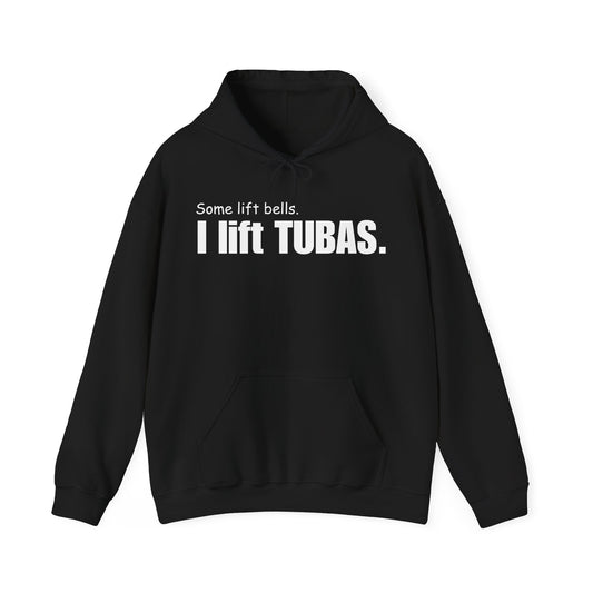 Hooded Sweatshirt: I Lift TUBAS - Funny Musician Gift, Unisex Pullover, Perfect for Band Students, Music Lovers, Casual Wear, Gifts [...]