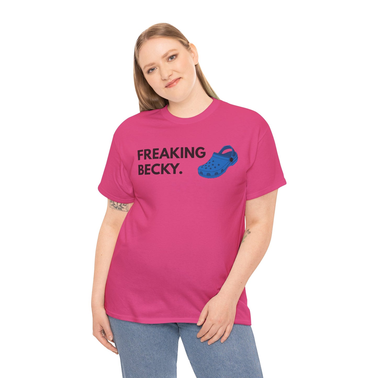 Freaking Becky Funny T-shirt | Kim The Gorilla Official Merch
