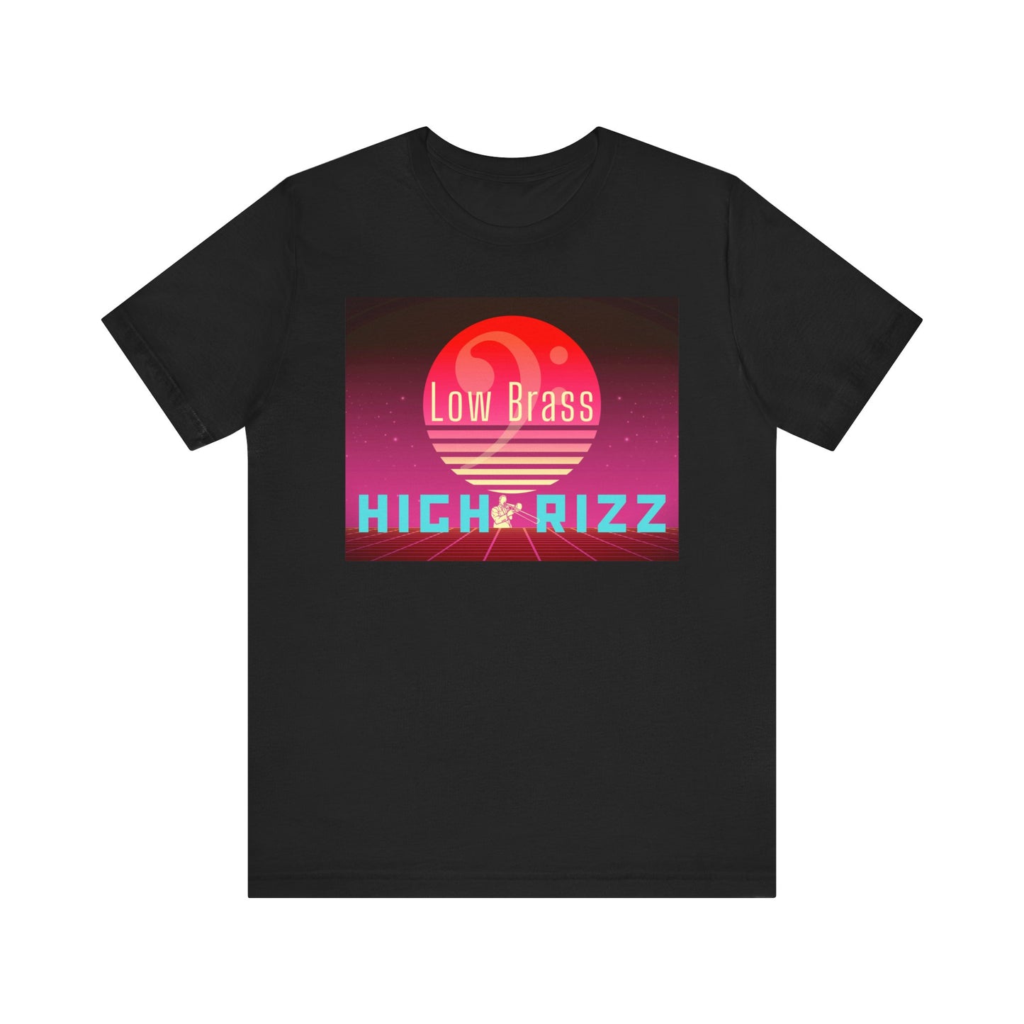 Retro Music Festival Unisex Tee – Low Brass High Rizz