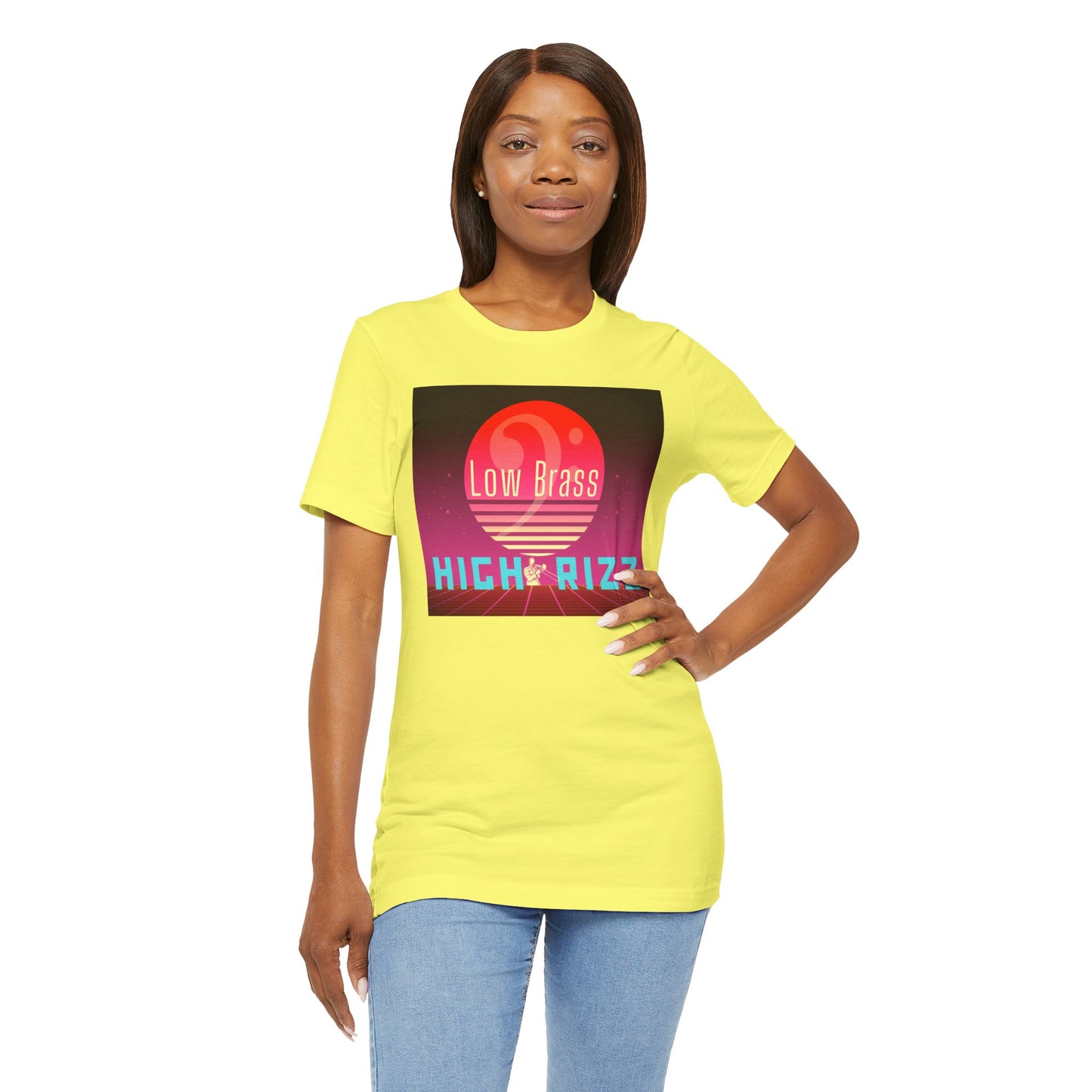 Retro Music Festival Unisex Tee – Low Brass High Rizz