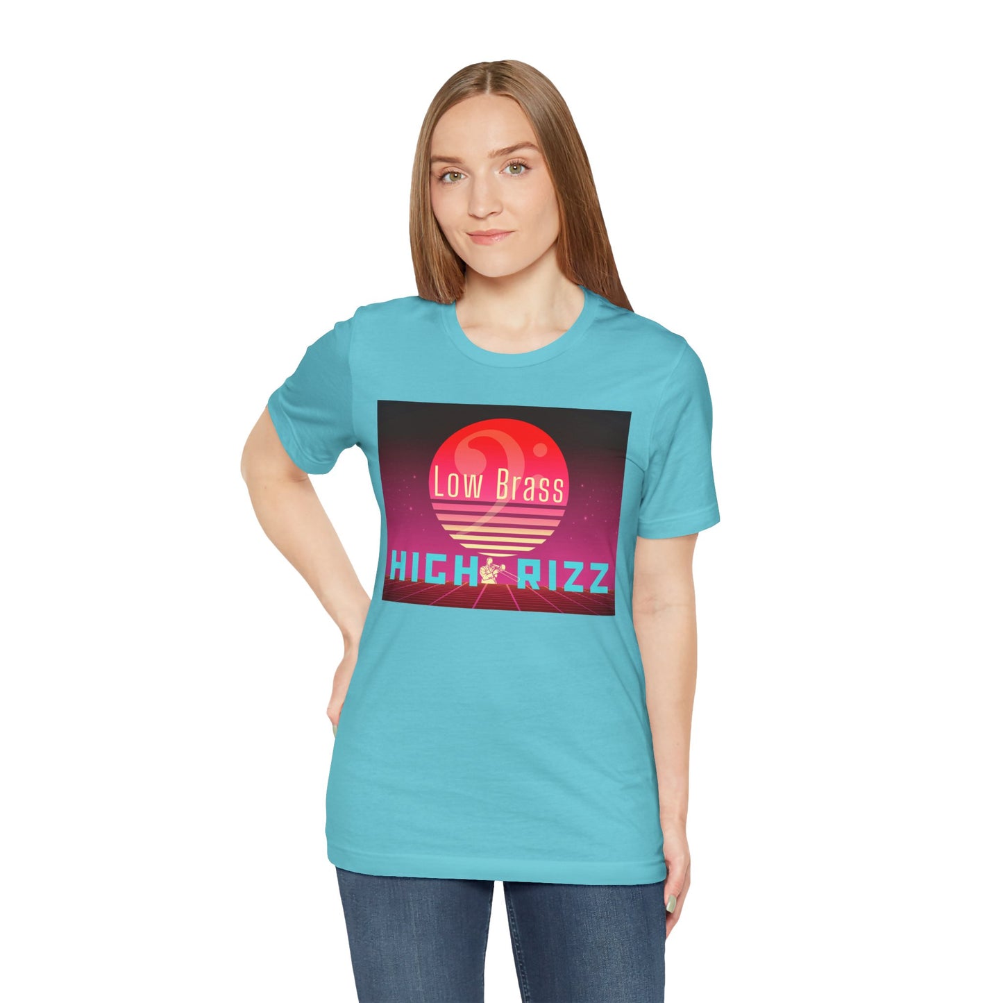 Retro Music Festival Unisex Tee – Low Brass High Rizz