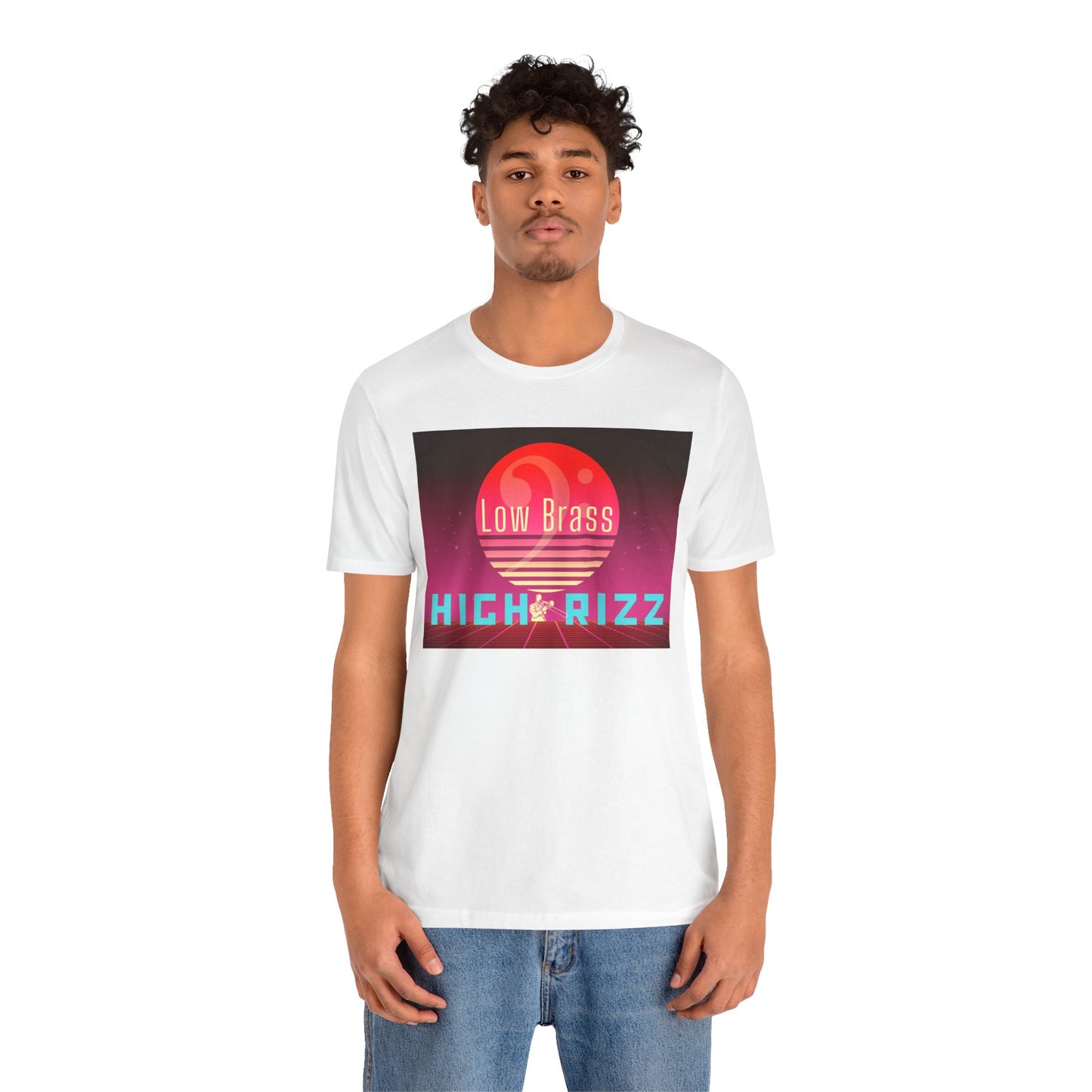Retro Music Festival Unisex Tee – Low Brass High Rizz